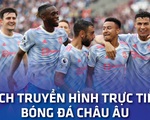 Lịch trực tiếp bóng đá châu Âu 23-9: Man United, Chelsea, Real Madrid, PSG và Juve thi đấu