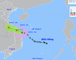 Bão số 6 trên vùng biển từ Quảng Trị đến Quảng Ngãi, nhiều nơi ở miền Trung mưa lớn