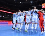 Đánh bại Brazil, Argentina giành vé vào chung kết Futsal World Cup 2021