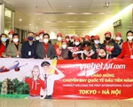 Vietjet chào đón chuyến bay quốc tế đầu tiên ngày đầu năm mới từ Tokyo, Nhật Bản