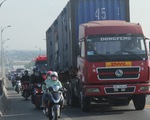 Cấm xe tải nặng qua cầu Rạch Miễu giờ cao điểm dịp Tết để hạn chế kẹt xe