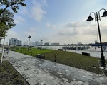 Hoàn thành cải tạo công viên bến Bạch Đằng, người dân có thêm không gian dạo phố ngắm sông