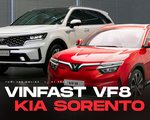 VinFast VF8 đấu Kia Sorento: Cuộc chiến SUV Việt - Hàn tầm giá 1,2 tỉ đồng
