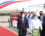 Myanmar trải thảm đỏ đón ông Hun Sen