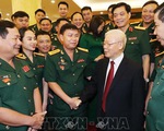 Tổng bí thư Nguyễn Phú Trọng gặp mặt các đại biểu thanh niên quân đội