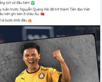 Pau FC đăng video Quang Hải ghi bàn và tuyên bố: 