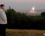 Nhà lãnh đạo Triều Tiên Kim Jong Un giám sát vụ phóng 2 tên lửa hành trình