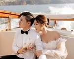 Đỗ Mỹ Linh chính thức tung ảnh cưới, công bố kết hôn với con trai bầu Hiển