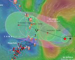 Ba kịch bản áp thấp nhiệt đới đi vào đất liền và mưa lớn