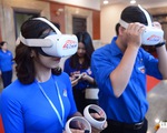 Bạn trẻ TP.HCM trải nghiệm công nghệ thực tế ảo tại Đại hội Đoàn