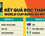 World Cup bóng đá nữ 2023: Chủ nhà Úc vào bảng 