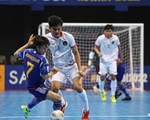 Bị từ chối bàn thắng vì hết giờ, futsal Indonesia thua đáng tiếc trước Nhật