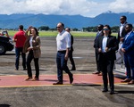 Phó tổng thống Mỹ Kamala Harris đi thăm đảo Philippines ở Biển Đông