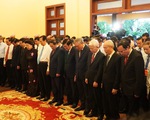 Lãnh đạo Đảng, Nhà nước và Quốc hội dâng hương, hoa cố Thủ tướng Võ Văn Kiệt