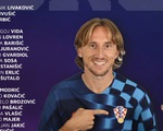 Croatia mang theo Modric và 7 