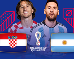 Lịch trực tiếp bán kết World Cup 2022: Argentina - Croatia