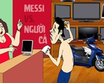 So sánh Messi và "người cá"