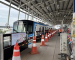 TP.HCM: Metro số 1 chạy thử nghiệm nội bộ đoạn trên cao