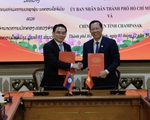 Tiến đến mở Trung tâm thương mại Champasak - TP.HCM tại Lào
