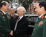 Tổng bí thư Nguyễn Phú Trọng dự khai mạc Đại hội Hội Cựu chiến binh Việt Nam