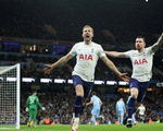 Kane rực sáng, Tottenham thắng nghẹt thở Man City ở phút bù giờ