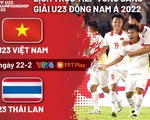 Lịch trực tiếp U23 Việt Nam - U23 Thái Lan