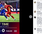 Bị dẫn 0-1 ở hiệp 1, cổ động viên Thái chê U23 Việt Nam 