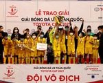 Sông Lam Nghệ An vô địch Giải bóng đá U9 toàn quốc Toyota Cup 2021