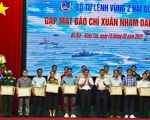 Bộ tư lệnh Vùng 2 Hải quân gặp mặt báo chí đầu năm 2022