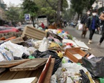 Tái diễn nạn đổ trộm rác bừa bãi trên đường phố Hà Nội