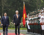 Thủ tướng Phạm Minh Chính chủ trì lễ đón Thủ tướng Malaysia