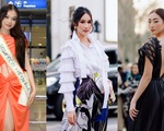 Thùy Linh, Phương Anh ấn tượng tại Paris Fashion Week; Hoài Phương đi thi Miss Eco International