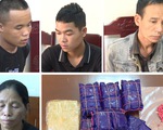 Bắt 4 nghi phạm chuyển ma túy đá và heroin từ Lào sang Việt Nam