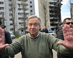 UN Secretary General visited many places in Ukraine
