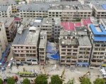 Sập nhà cao tầng ở Trung Quốc: Xác nhận hơn 60 người mắc kẹt và mất tích