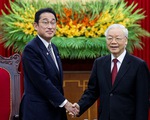 Tổng bí thư Nguyễn Phú Trọng: Quan hệ Việt Nam - Nhật Bản đang phát triển rất tốt đẹp