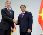 Thủ tướng Phạm Minh Chính tiếp Ngoại trưởng Mỹ: Cám ơn Mỹ viện trợ gần 40 triệu liều vắc xin