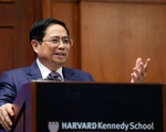 Thủ tướng Phạm Minh Chính phát biểu tại Đại học Harvard