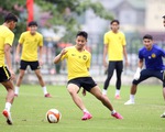 Ngôi sao đang thi đấu ở Bỉ của U23 Malaysia nổi bật trên sân tập