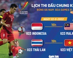 Lịch thi đấu chung kết bóng đá nam SEA Games 31: U23 Việt Nam gặp Thái Lan