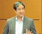 Bộ trưởng Bộ GD-ĐT Nguyễn Kim Sơn giải thích việc giá sách giáo khoa mới đắt gấp 2-3 lần