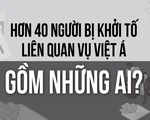 Hơn 40 người bị khởi tố liên quan vụ Việt Á gồm những ai?