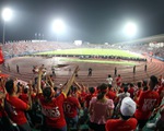 Sân Việt Trì thay bóng đèn cho trận U23 Việt Nam - U23 Philippines