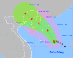Bão số 1 bán kính rộng, khả năng vào Bắc Bộ đang tăng dần