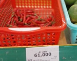  Giá ớt tăng 15.000 đồng/kg; Rau củ Đà Lạt giá vẫn còn cao