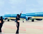 Cục Hàng không vào cuộc xác minh cô gái nhảy múa khi máy bay đang lăn vào sân đỗ