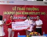 Thuê bao Mobifone đến từ Bình Định trúng Jackpot hơn 66,8 tỷ đồng qua Vietlott SMS