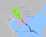Bão số 1 mạnh cấp 12 nhưng ít có khả năng gây gió mạnh trên đất liền, Đông Bắc Bộ mưa lớn