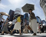 Số người nhập viện vì nắng nóng tại Nhật Bản cao kỷ lục