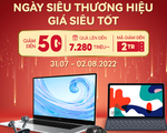 Huawei tung nhiều ưu đãi trong Ngày Siêu Thương Hiệu trên Shopee